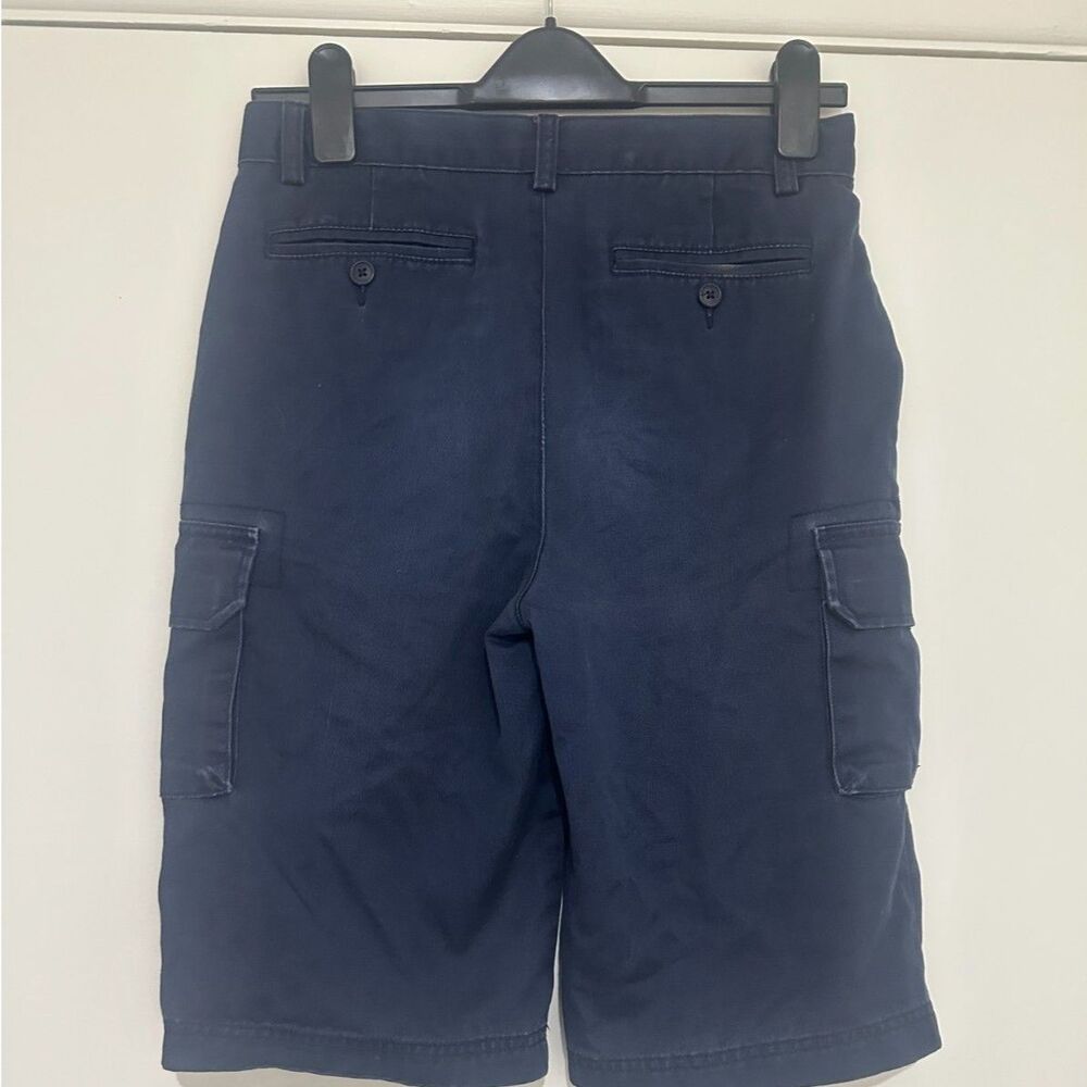 Shorts, navy blue, by Lands End,  for boys 13 - 14 yrs